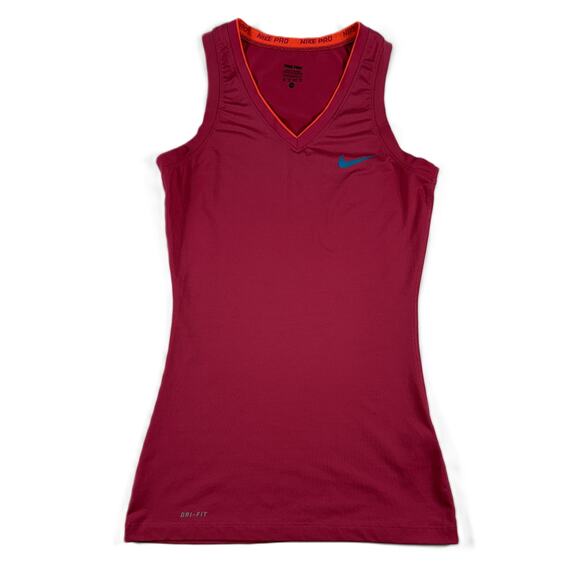 Nike Tops - Nike Pro Pink women Dri-Fit Running tank top Size Small